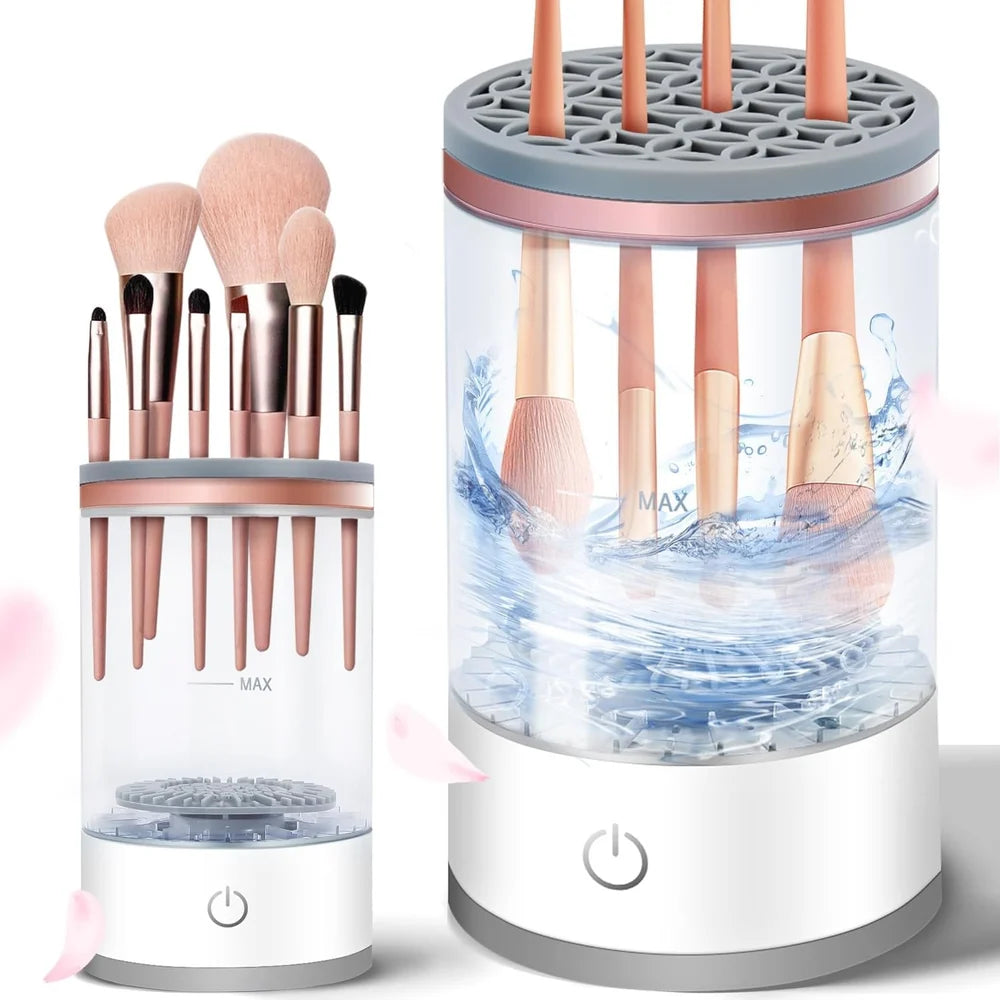 Automatic Makeup Brush Cleaner