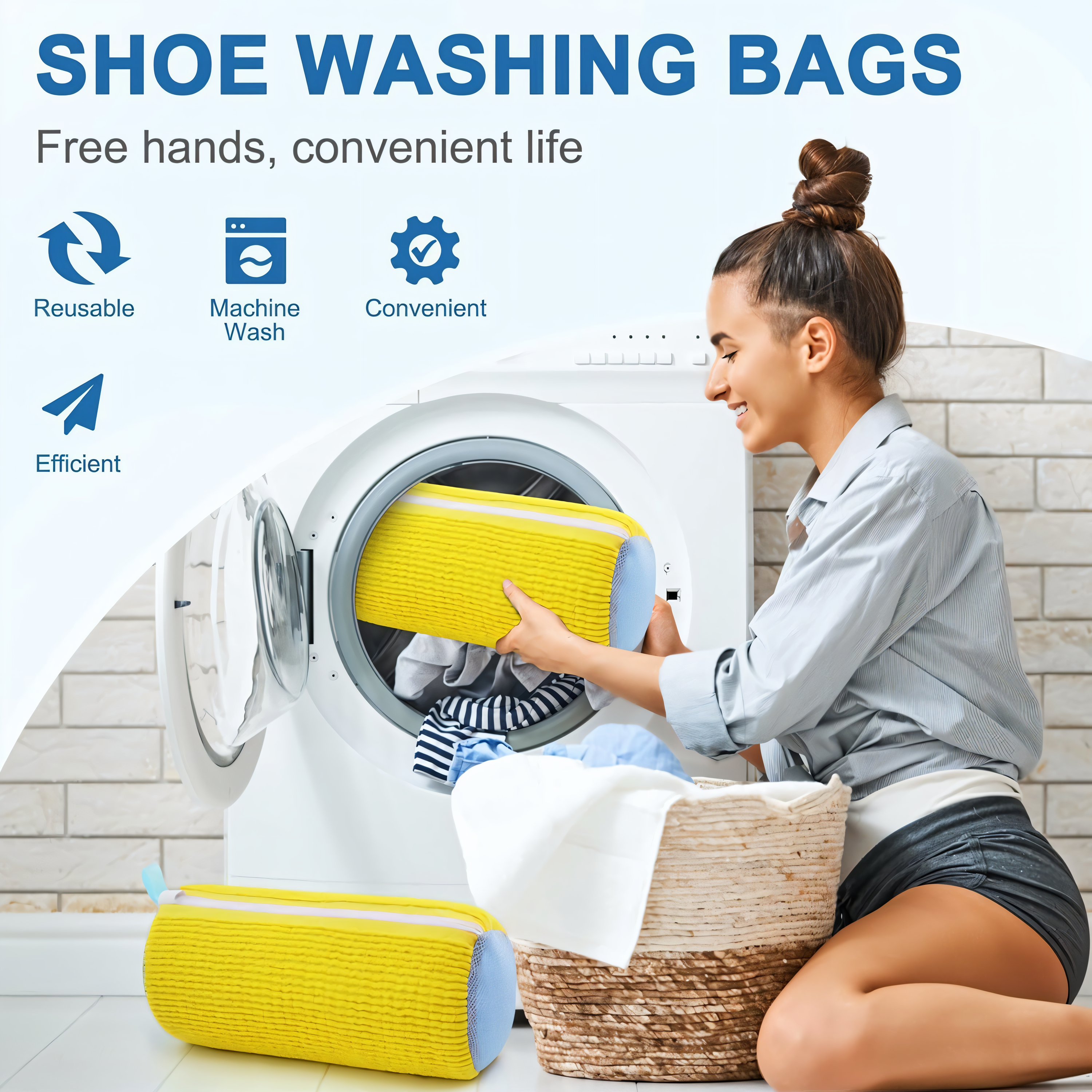 Shoe Washing Bag