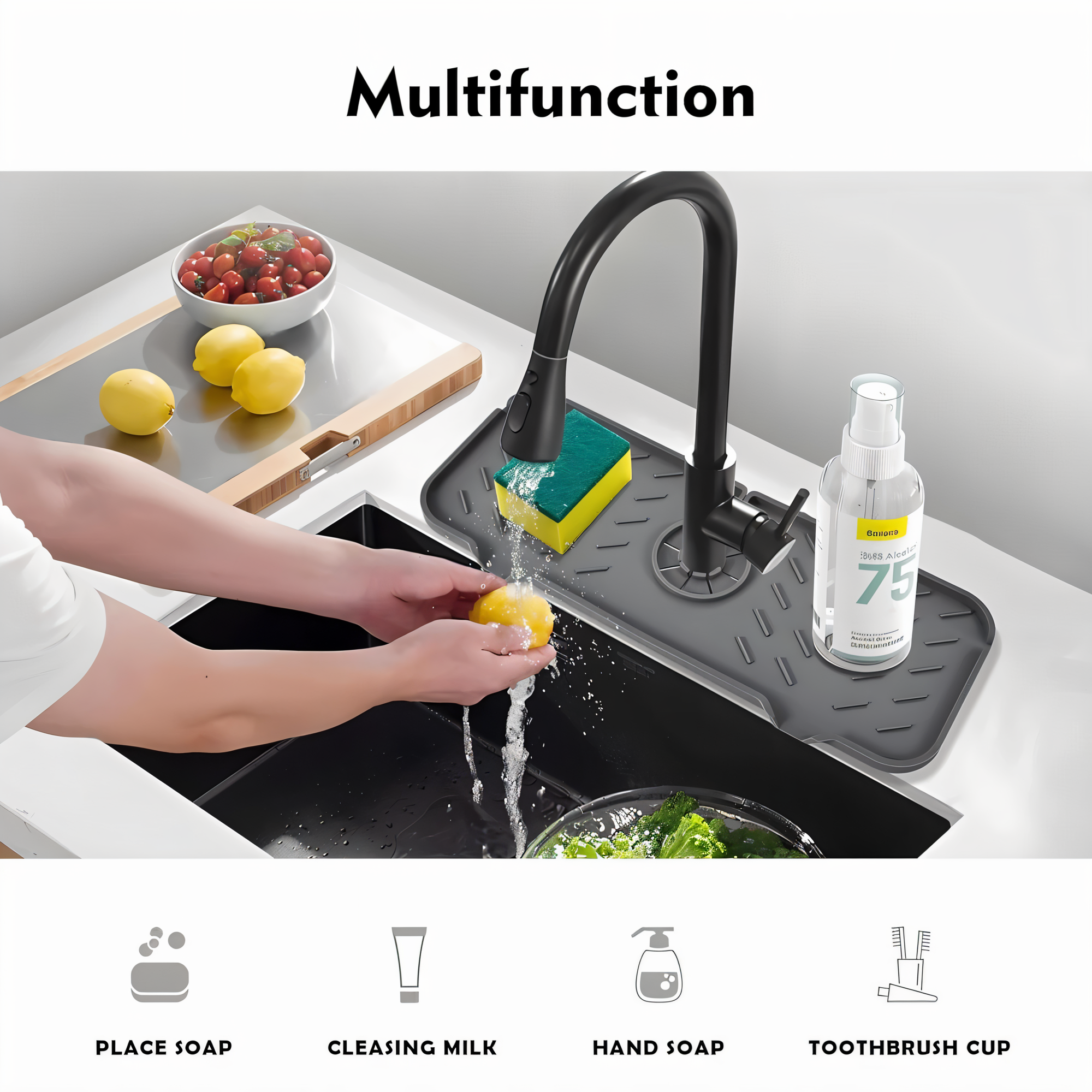 DripShield Faucet Mat