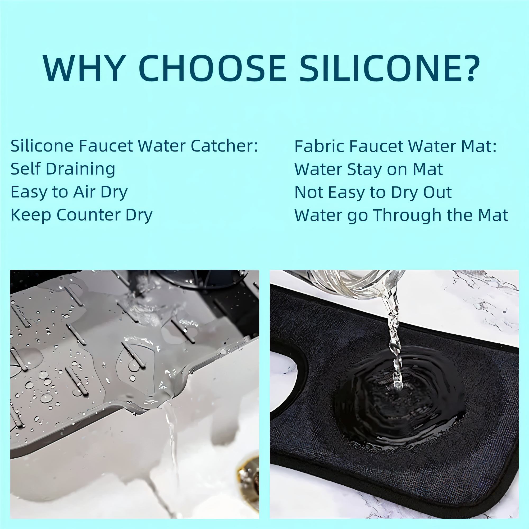 DripShield Faucet Mat