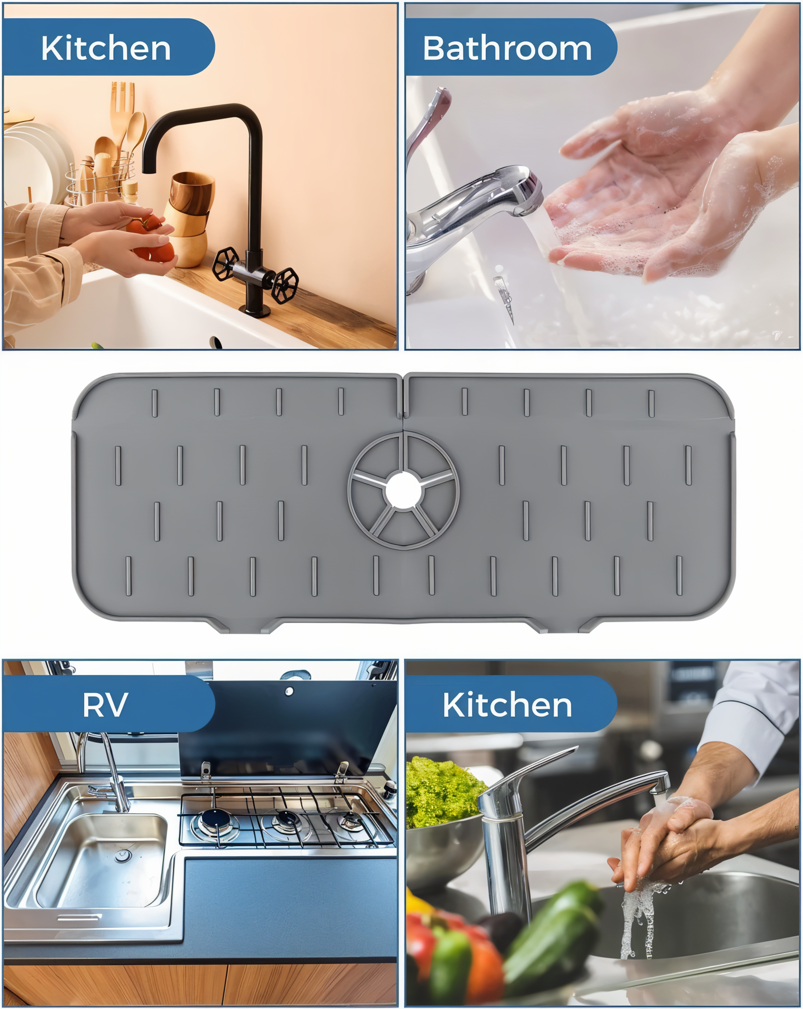 DripShield Faucet Mat