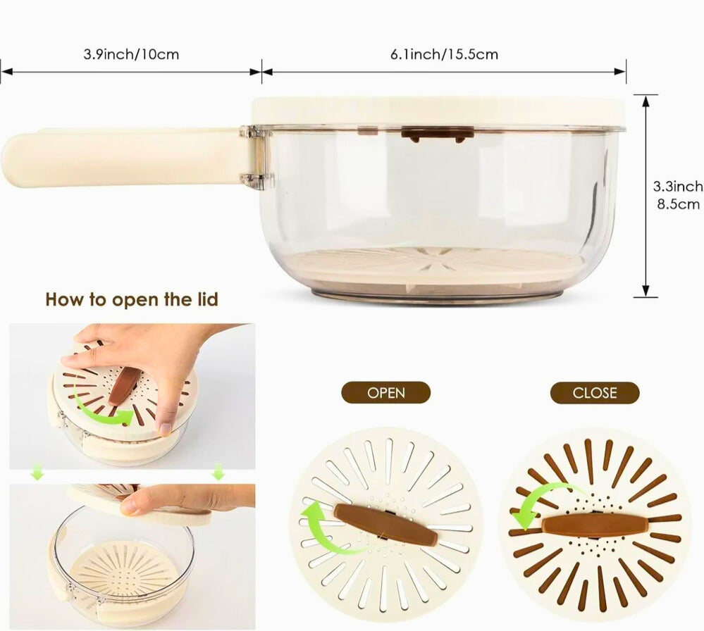 2 in 1 Strainer Bowl